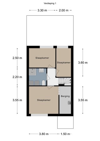 Floorplan - Groenzandweg 33, 6291 VG Vaals